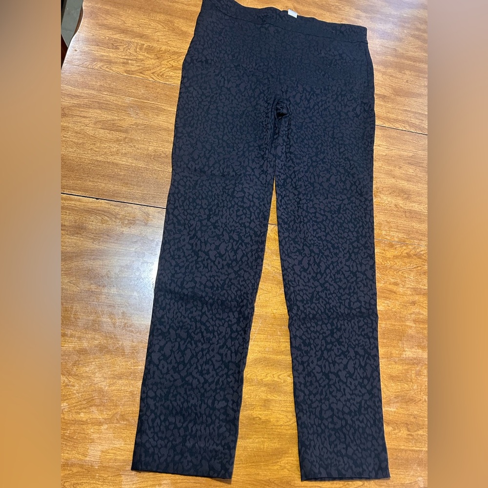Chico’s animal print stretch pants size 2R